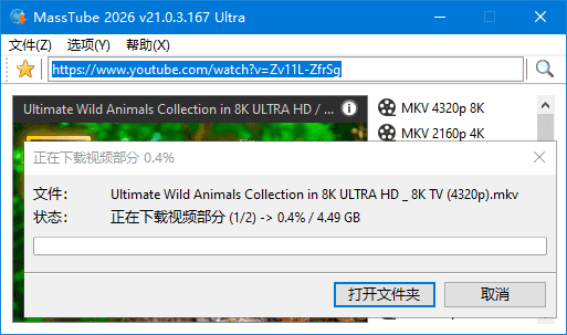 MassTube Ultra v21.3.3.185 多语便携版下载:支持YouTube等平台高清视频批量下载的工具-第1张图片-爱下载 MassTube Ultra v21.3.3.185 多语便携版下载:支持YouTube等平台高清视频批量下载的工具-第1张图片-爱下载