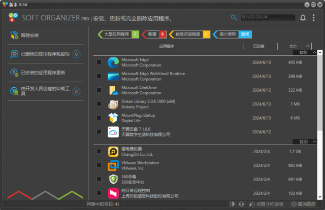 Soft Organizer(软件卸载监控工具) v10.36 多语便携版-第1张图片-爱下载