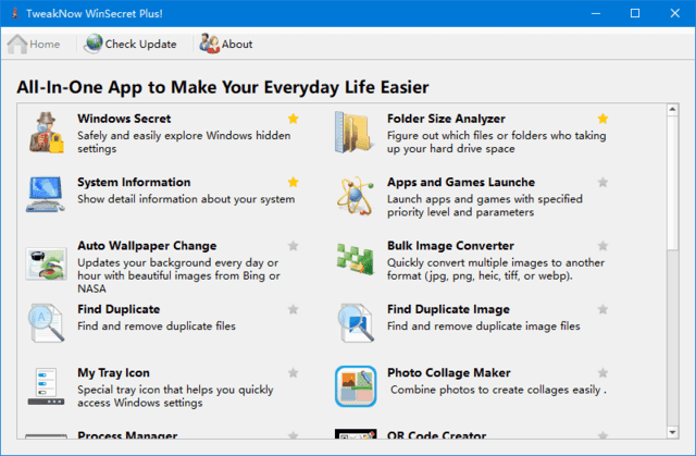 TweakNow WinSecret Plus!(系统优化软件) v9.8.1 便携版-第1张图片-爱下载 TweakNow WinSecret Plus!(系统优化软件) v9.8.1 便携版-第1张图片-爱下载